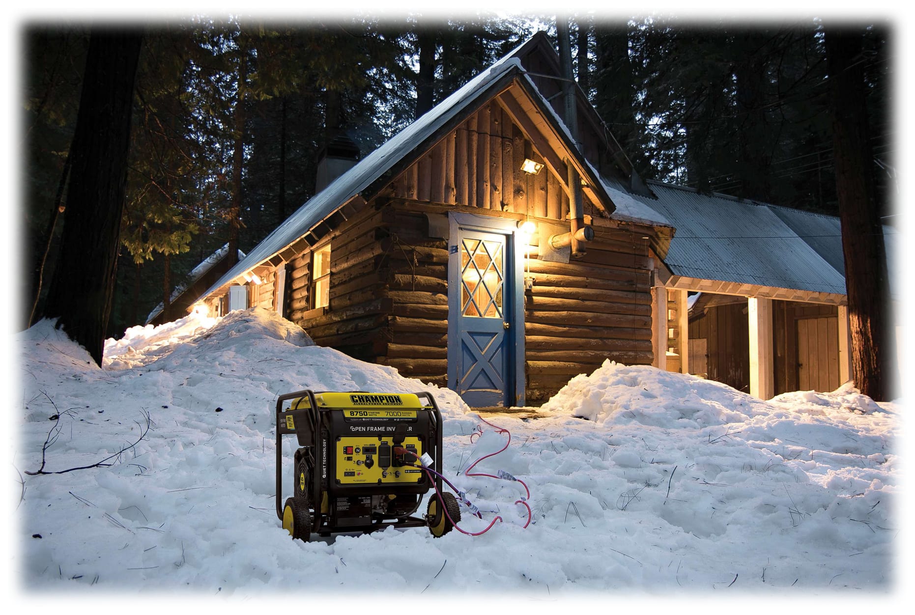 Powering a house off grid using a 7000W Inverter generator