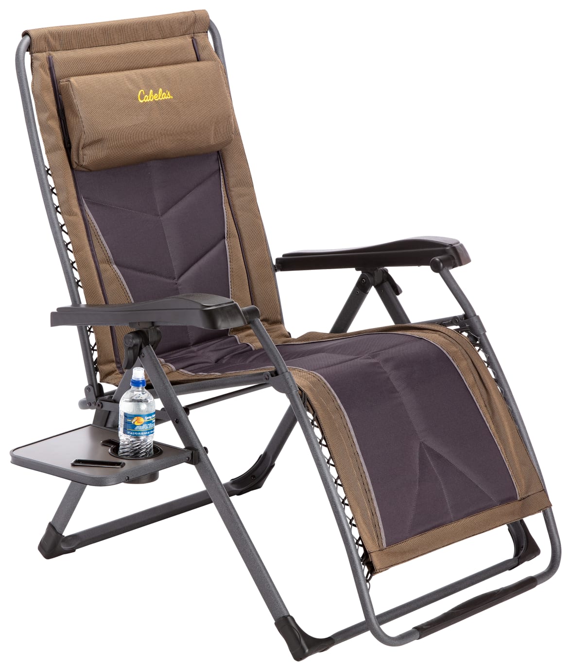 Cabela's Big Outdoorsman Lounger Chair-Black/Brown/Tan - gifts for nature lovers