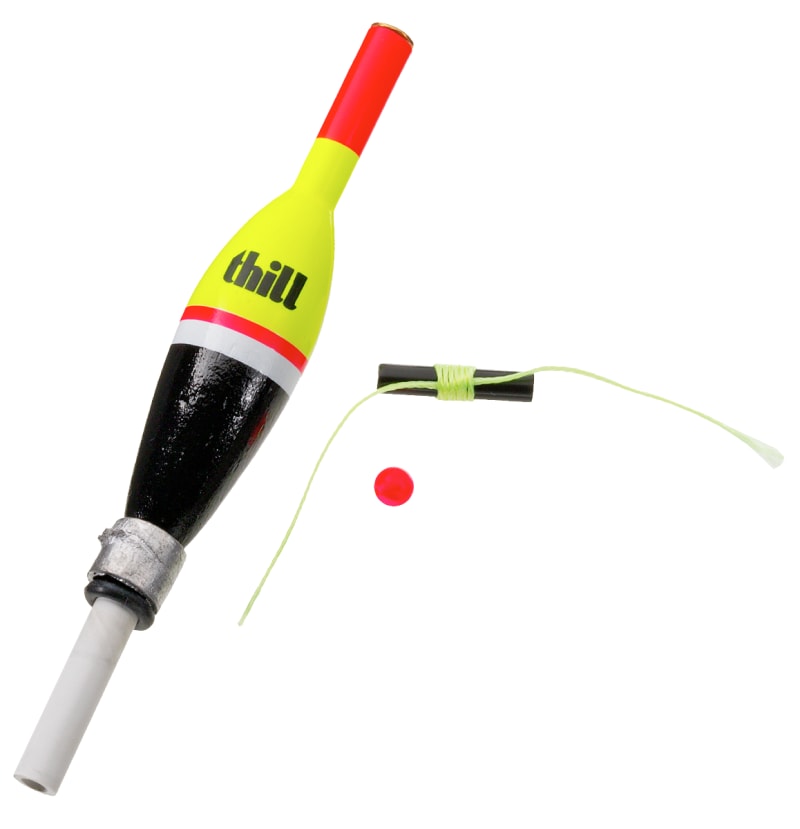 Thill Pro Series Slip Floats - Weighted-Black/Orange/Yellow