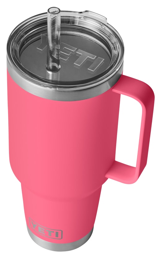 YETI Rambler 42-oz. Mug with Straw Lid-Tropical Pink