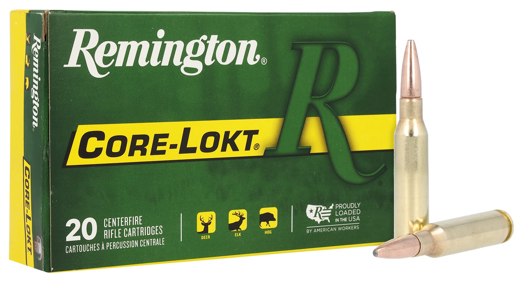 Remington Core-Lokt 7mm-08 Remington 140 Grain Centerfire Rifle Ammo