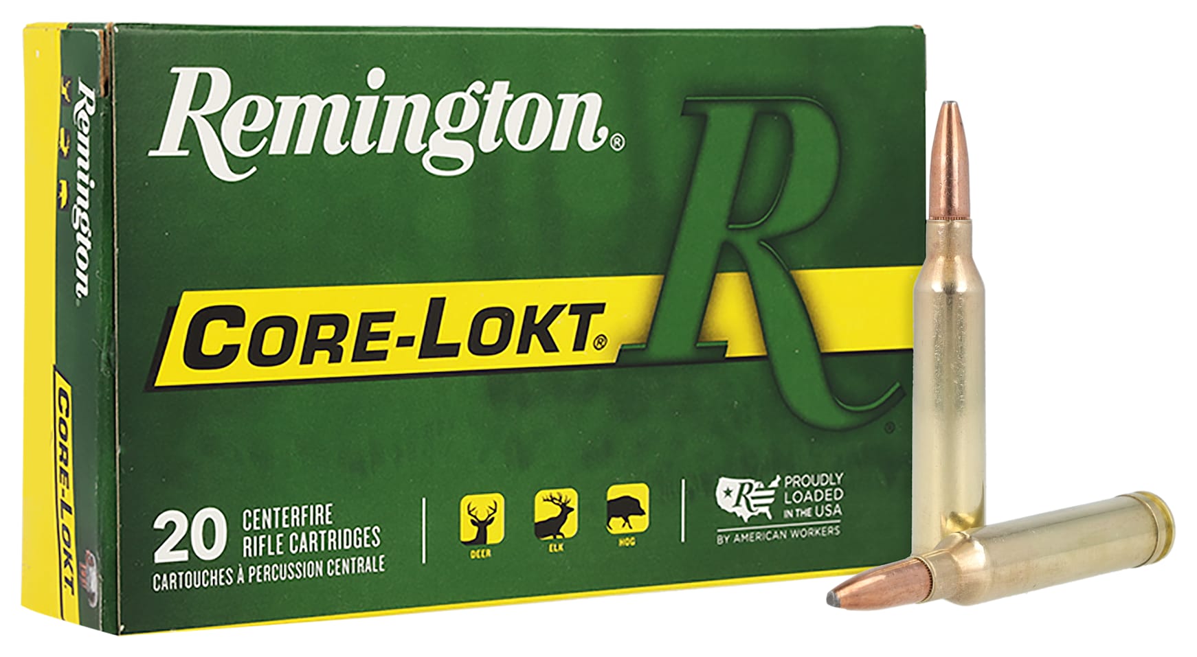 Remington Core-Lokt 7mm Remington Magnum 150 Grain Centerfire Rifle Ammo