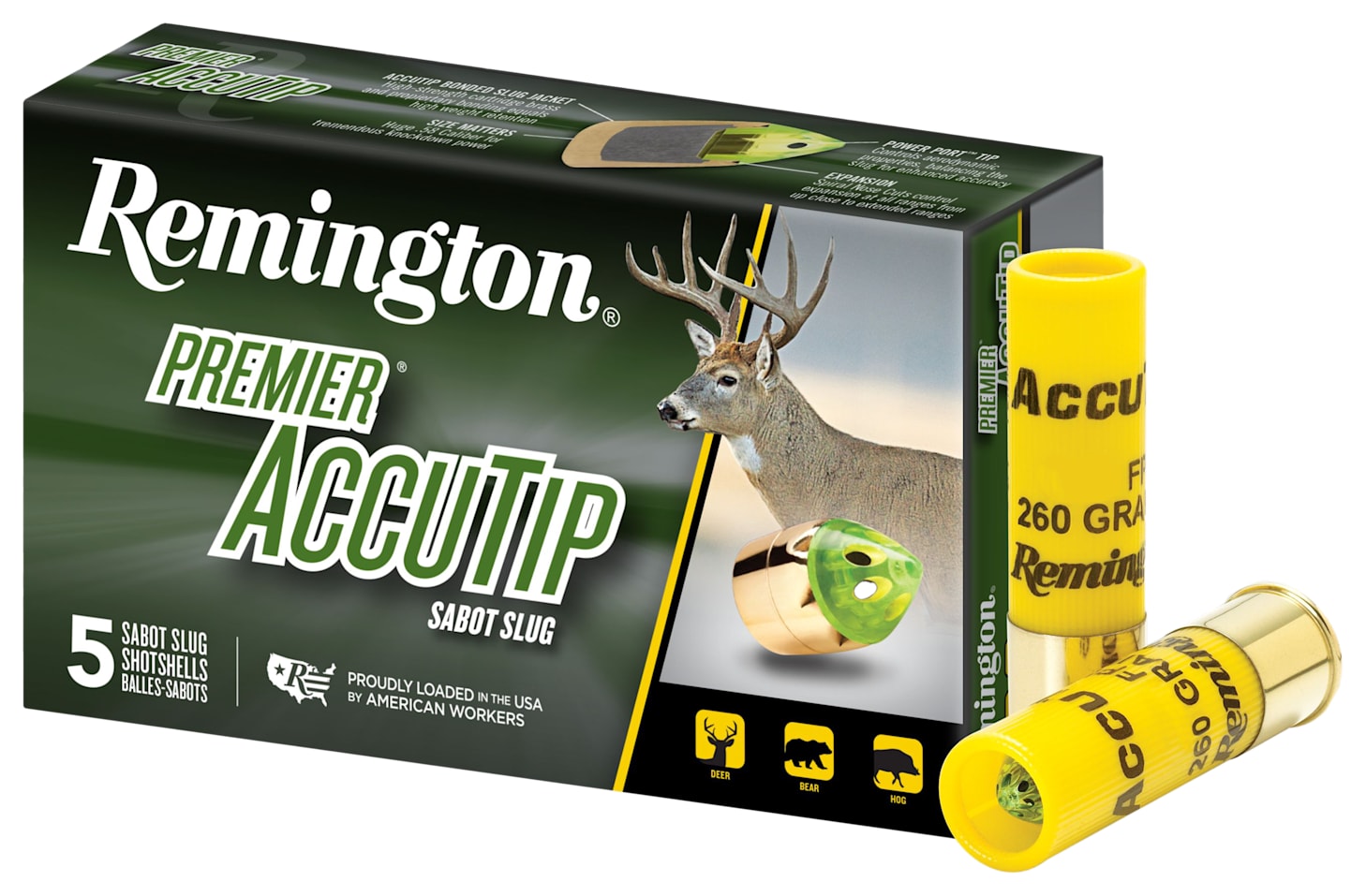 Remington Premier AccuTip Bonded Sabot Slugs