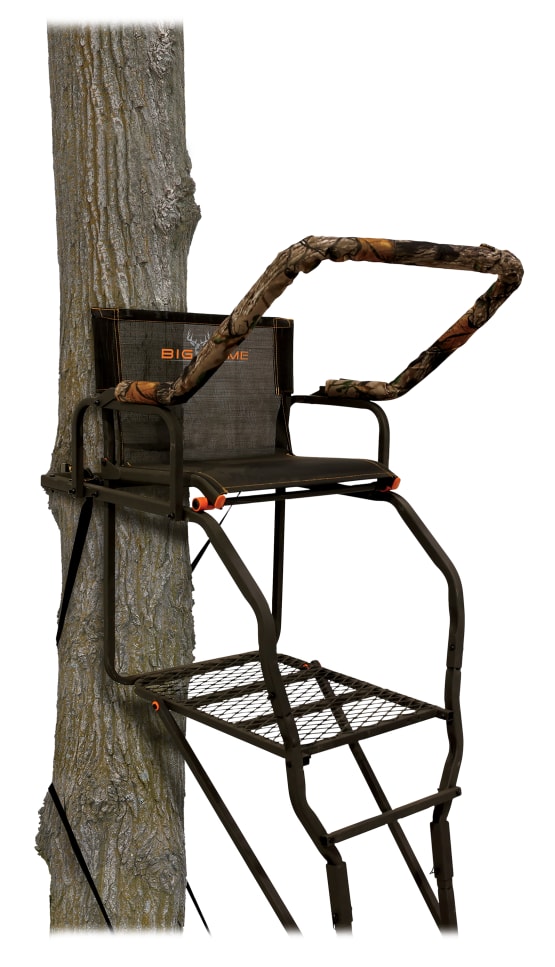 Big Game Striker XL Ladder Stand-Black