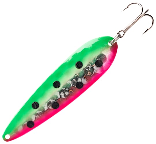 Moonshine Lures Half Moon Spoon - 4-1/2" - Atomic Melon | Bass Pro Shops
