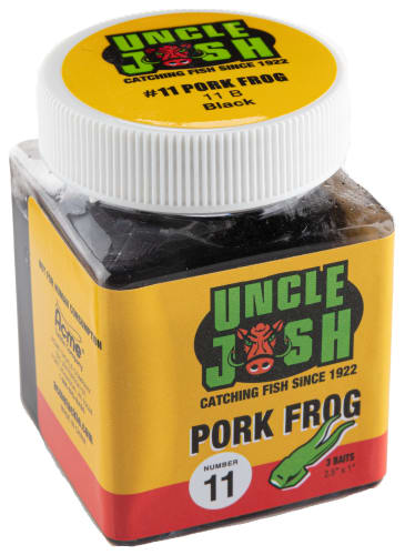 Uncle Josh #11 Original Pork Frog - Black | Bass Pro Shops