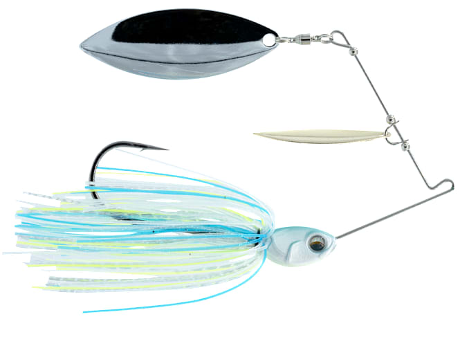 bass pro shop 6th sense lures 6th Sense Divine Spinnerbait - 3/8 oz. - Chartreuse Flash