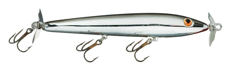 cordell boy howdy fishing lure Cotton Propbaits Delivering a classic quality feel with new technology Cotton Cordell Boy Howdy Chrome/Black