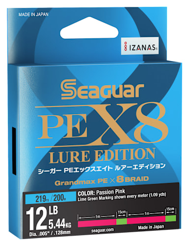 Seaguar PEX8 Lure Edition Braided Fishing Line - 24 Lb Test | Bass Pro Shops