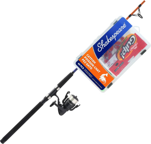 catfish spinning combo at cabela& 39 Shakespeare Catch More Fish Catfish Spinning Rod and Reel Combo