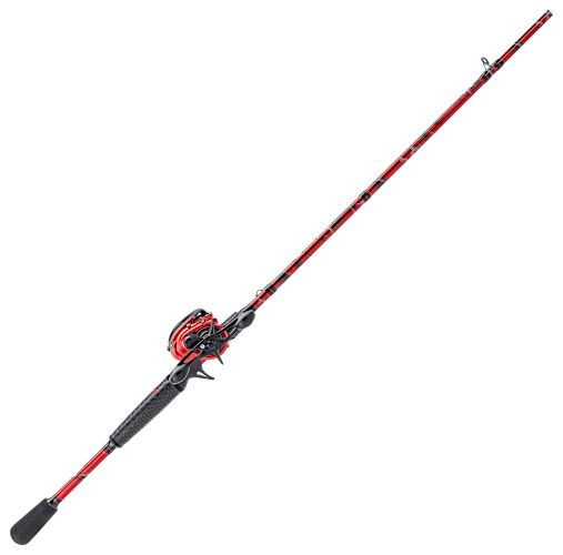 7'3 baitcaster combo ProFISHiency Baitcast 7' Krazy 3-ROW heavy power rating provides the strength needed to handle larger fish species Baitcaster Combo Bait Casting Rod