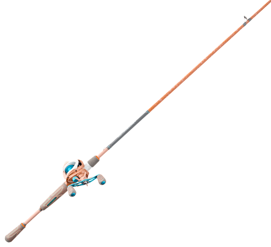 Bass Pro Shops Prodigy Baitcast Combo in Tek Coral - Medium | Bass
