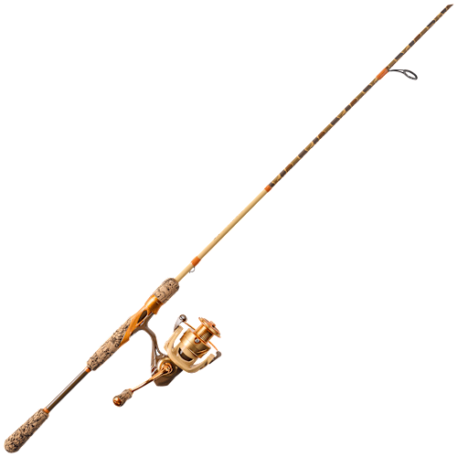 Bass Pro Shops Prodigy Spinning Combo in Brown Fish Camo