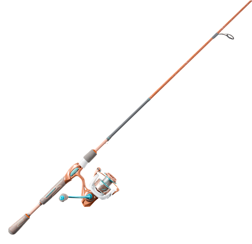 Bass Pro Shops Prodigy Spinning Combo in Tek Coral - Medium | Bass