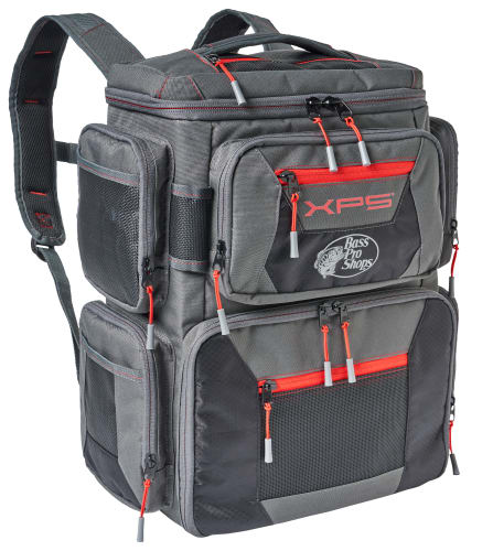 Bass Pro Shops XPS Backpack Tackle Bag Red/Black Cabela's