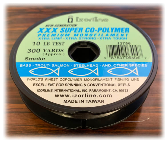 Izorline XXX Super Co-Polymer Monofilament Fishing Line - Clear