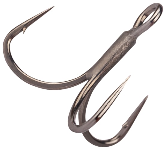 Mustad AlphaPoint In-Line Triple Grip Treble Hook - Titan Steel - 2 - 6  Pack | Bass Pro Shops