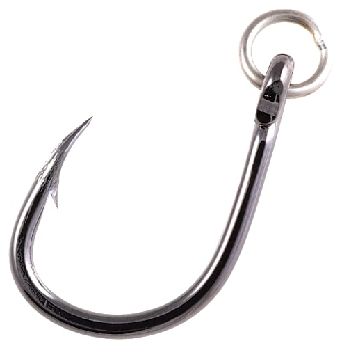 Owner Gorilla Ringed Hook - Black Chrome - 2/0 | Bass Pro Shops