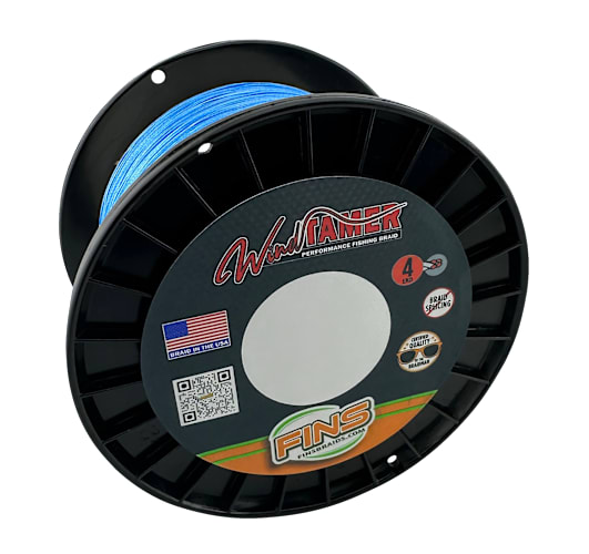 FINS Windtamer Braided Fishing Line - Slate Green - 500 Yards - 20 Lb. Test  | Bass Pro Shops