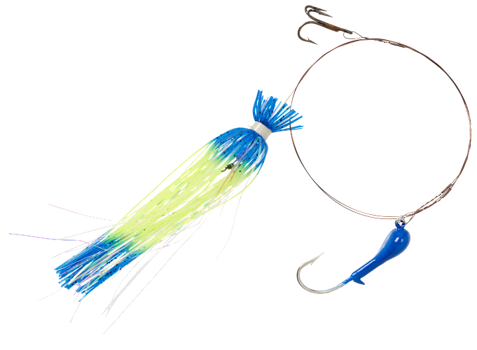 12 pouces STRIPER TREATTS GLACE NOIRE pack de 5 leurres de pêche striper