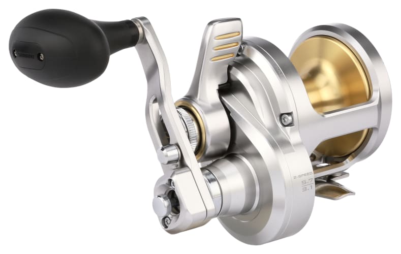 Shimano Talica IIA Two-Speed Conventional Reel - 5.7:1/1.9:1 - 25