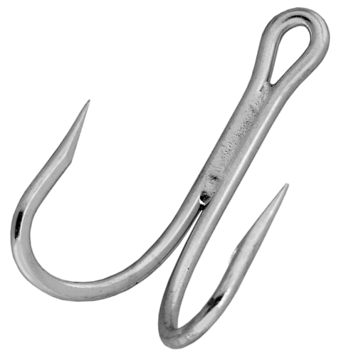 Mustad 3407 O’Shaughnessy Forged Fishing Hook – Duratin Finish, Size 7/0