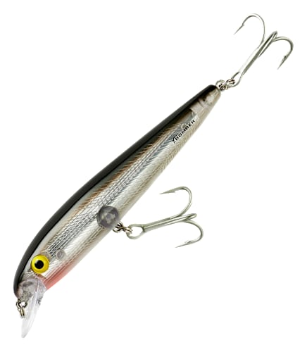 cabela's saltwater fishing lures Bomber Saltwater Grade Wind-Cheater Lure - Silver Black