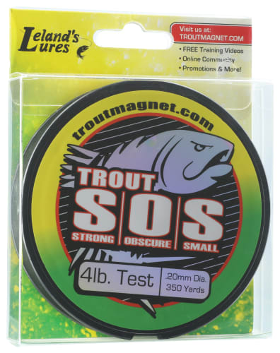 4lb test mono fishing line Vicious Ultimate Clear Monofilament Crappie fishing line made for small reels but comes in Mega spools Mr Trout Magnet SOS Monofilament Line