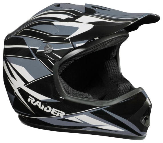 Raider GX3 MX Helmet for Youth - Matte Black - Large | Bass Pro Shops