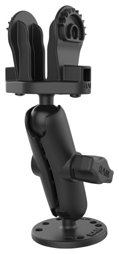 cabellas hook 2 fish finder YakAttack Lowrance Hook2 4 & 5 Fishfinder Mount Definition ClearV and SideV scanning sonars for detailed and lifelike images of the underwater world RAM Mounts B Size 1"