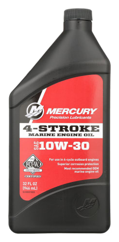 Huile Moteur Hors-bord Castrol Outboard 4T 10W-30 – 4x1L, Semi-synthétique, API SL/CF