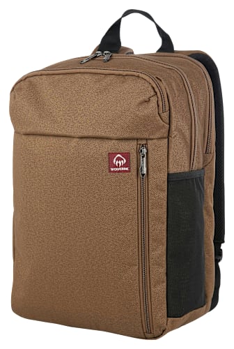WOLVERINE 24L Rugged Laptop Backpack - Water Resistant, Durable Travel & Work Backpack For 15" Laptop