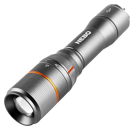 nebo davinci 5000 lumen flashlight NEBO Davinci 1,000-Lumen Rechargeable Flashlight