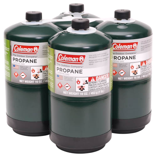 Coleman 1 lb. Propane Cylinder 4 Pack