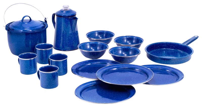 GSI Outdoors Pioneer Dinnerware and Cookware Camp Set | Bass