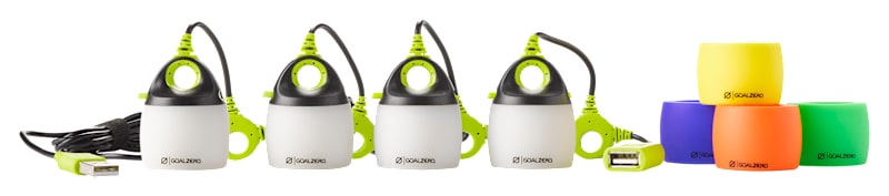LED LENSER GOALZERO WHAT WE WANT 4個セット Goal Zero Light-A-Life Mini Quad Lantern Set | REI Co-op