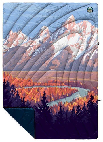 Rumpl Grand Teton National Park Original Puffy Outdoor Blanket