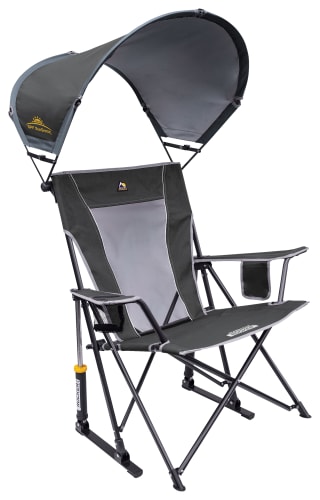 GCI Outdoor SunShade Rocker Camp Chair