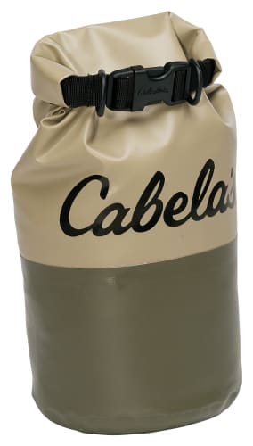 boundary waters tackle bag Cabela's Boundary Waters Roll-Top Dry Bag - Tan - 20L