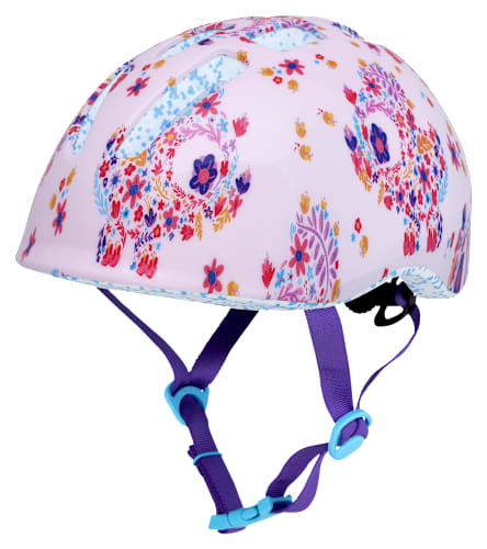 bass pro shop bike helmets Bell Sports Raskullz Tri-Flowertops Bike Helmet for Babies