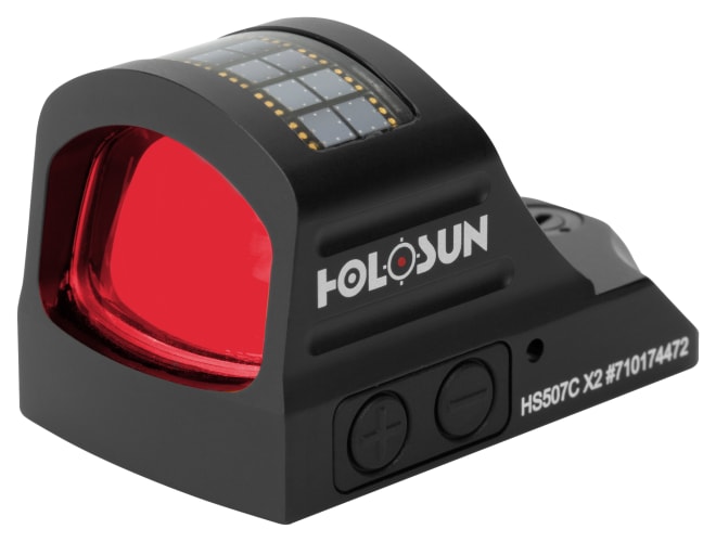 HOLOSUN HS507C-X2 Open Reflex Optical Sight - Red Reticle | Bass