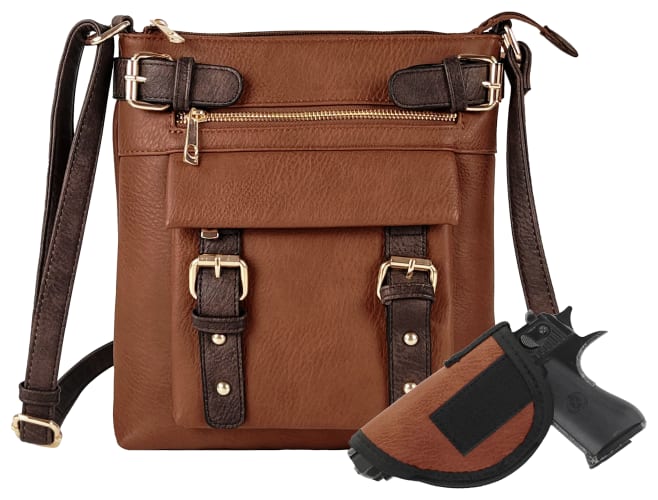 Jessie and James Hannah Concealed Carry Crossbody Bag