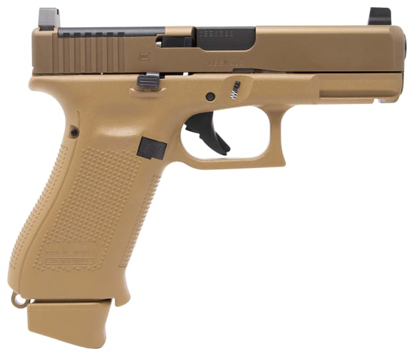 GLOCK 19X MOS Semi-Automatic Pistol with Suppressor-Height Sights