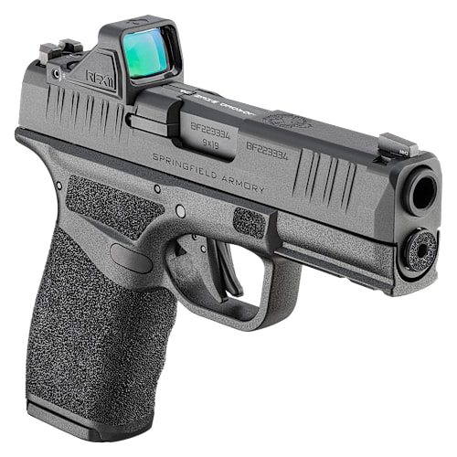 Springfield Armory Hellcat PRO OSP Semi-Auto Pistol Gear Up Package with Green Dot, Bag and 5 Magazines