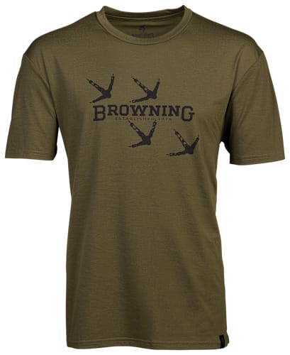 Browning Turkey Track Performance Camp Short-Sleeve T-Shirt for