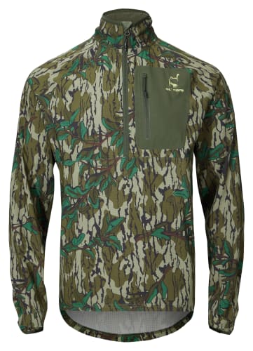 Ol' Tom Half-Zip Pullover with Spider Web Technology - Mossy Oak
