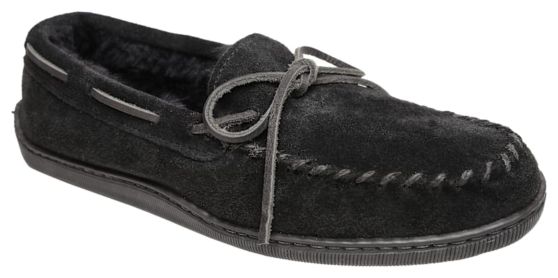 Minnetonka Moccasin Sheepskin Hardsole Mocs for Men Bass Pro Shops