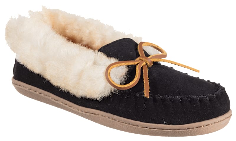 Minnetonka Moccasin Alpine Sheepskin Moc Slippers for Ladies