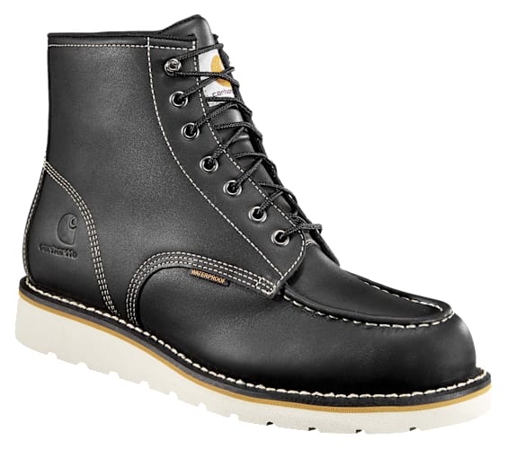 Carhartt Waterproof Wedge Work Boots for Men - Black - 9.5M  display picture 2