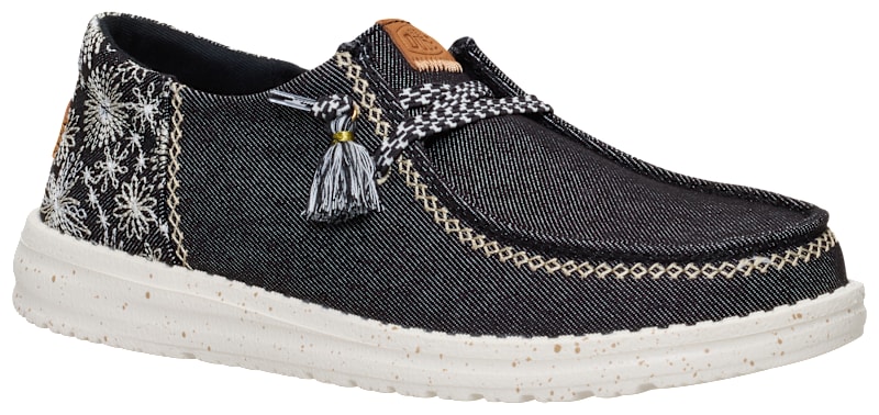 ❤️ CEDIA❤️ HEYDUDE Wendy Funk Embroidered Floral Shoes for Ladies